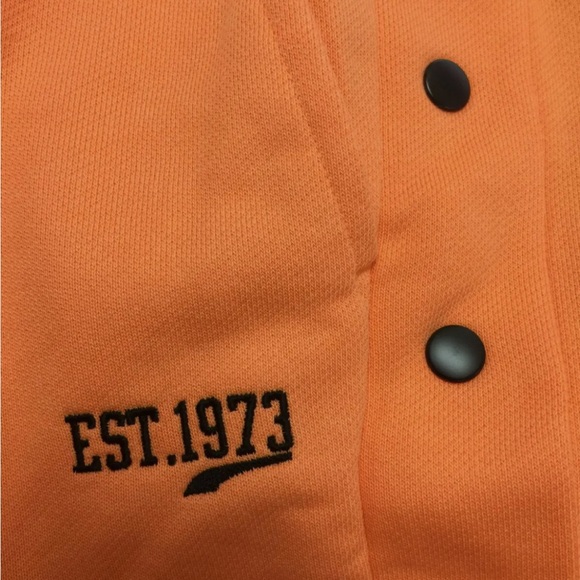 NEW WITH TAGS Puma Men's Orange Cotton Baseline Reversible Track Pant Size XL - Picture 4 of 8